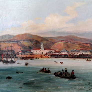 Puerto de Valparaíso - Juan Mauricio Rugendas