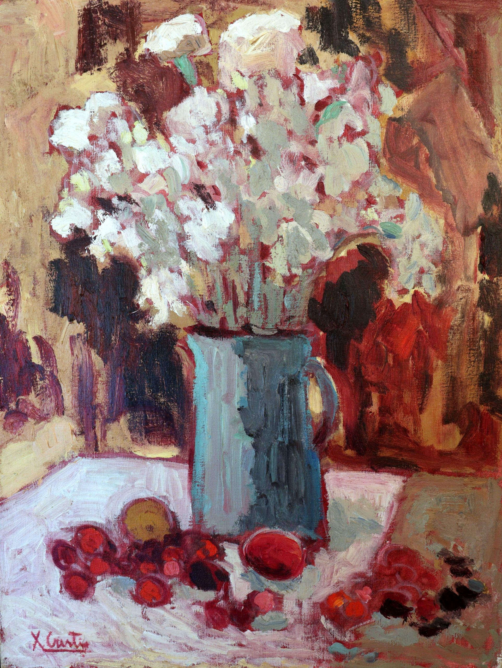 <i>Generación del 40</i> - <b>"Naturaleza muerta"</b> | S/D | Ximena Cristi | Chilena - 1920 – 2022 | Óleo sobre tela