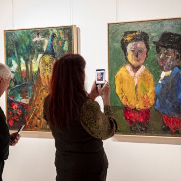 Exposición con más de 40 obras de Pacheco Altamirano se exhibe en el Museo de Bellas Artes de Valparaíso