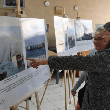 Exposición itinerante “El Puerto te visita” llega a Biblioteca Pública de Playa Ancha