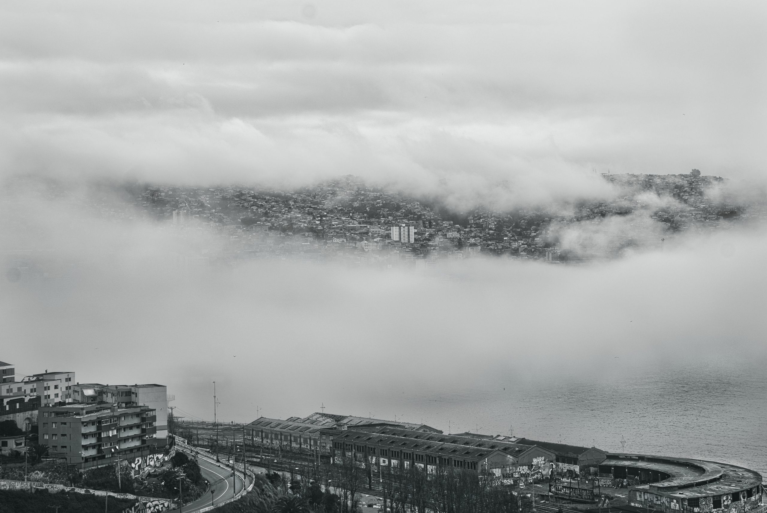 Pilar Pelaez / Valparaíso en las nubes